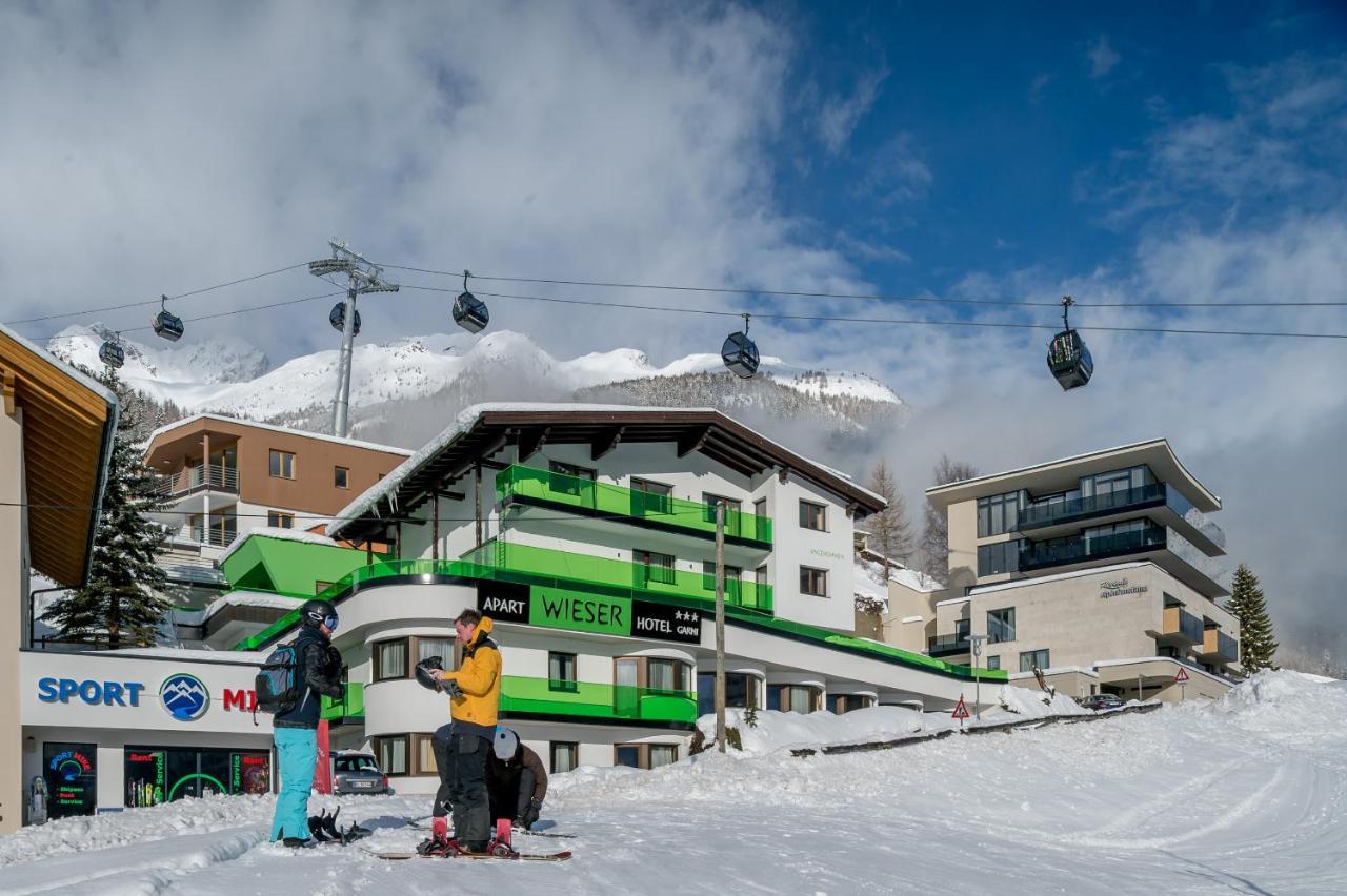 Apart Hotel Garni Wieser ゼルデン エクステリア 写真
