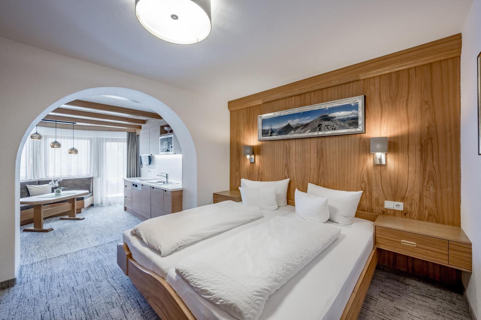 Apart Hotel Garni Wieser ゼルデン エクステリア 写真