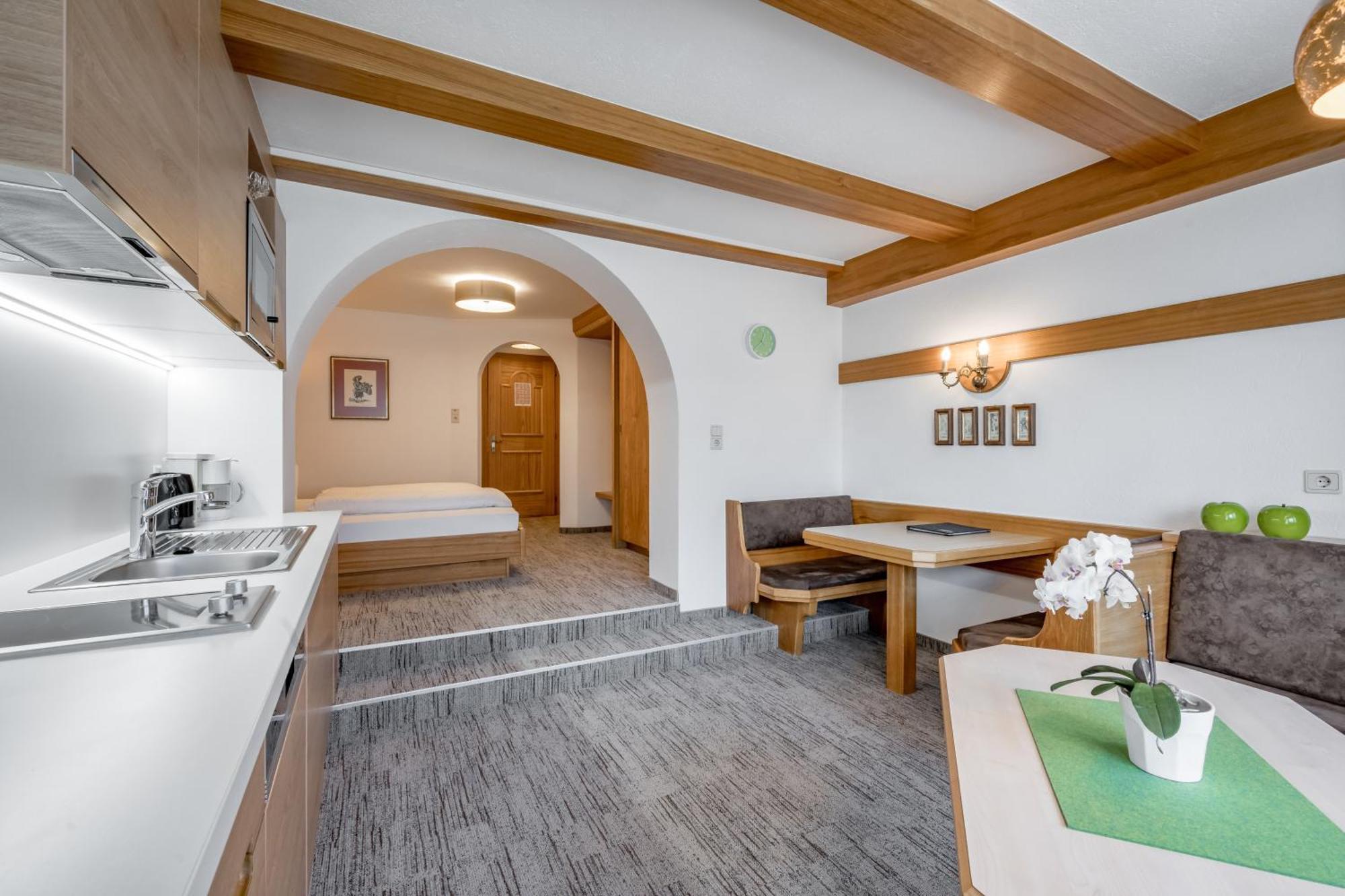 Apart Hotel Garni Wieser ゼルデン エクステリア 写真